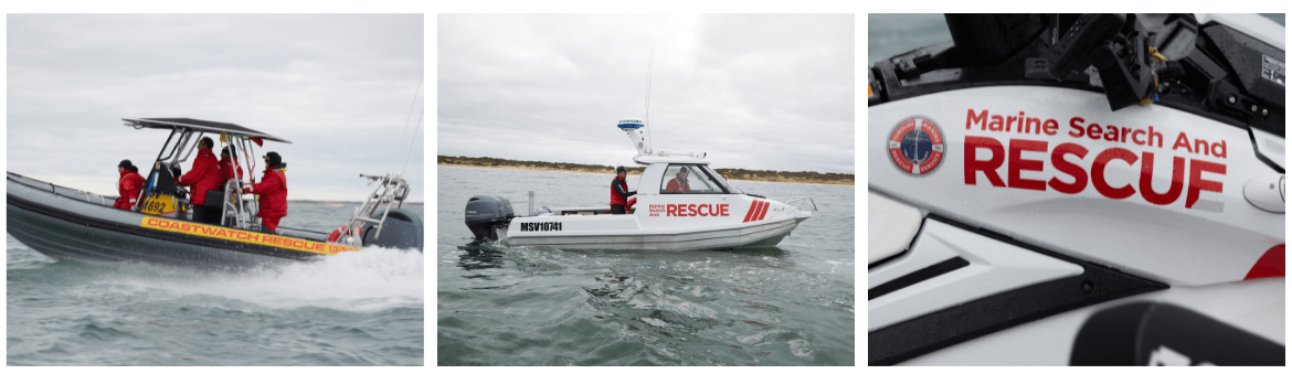 Marine Search and Rescue collage banner